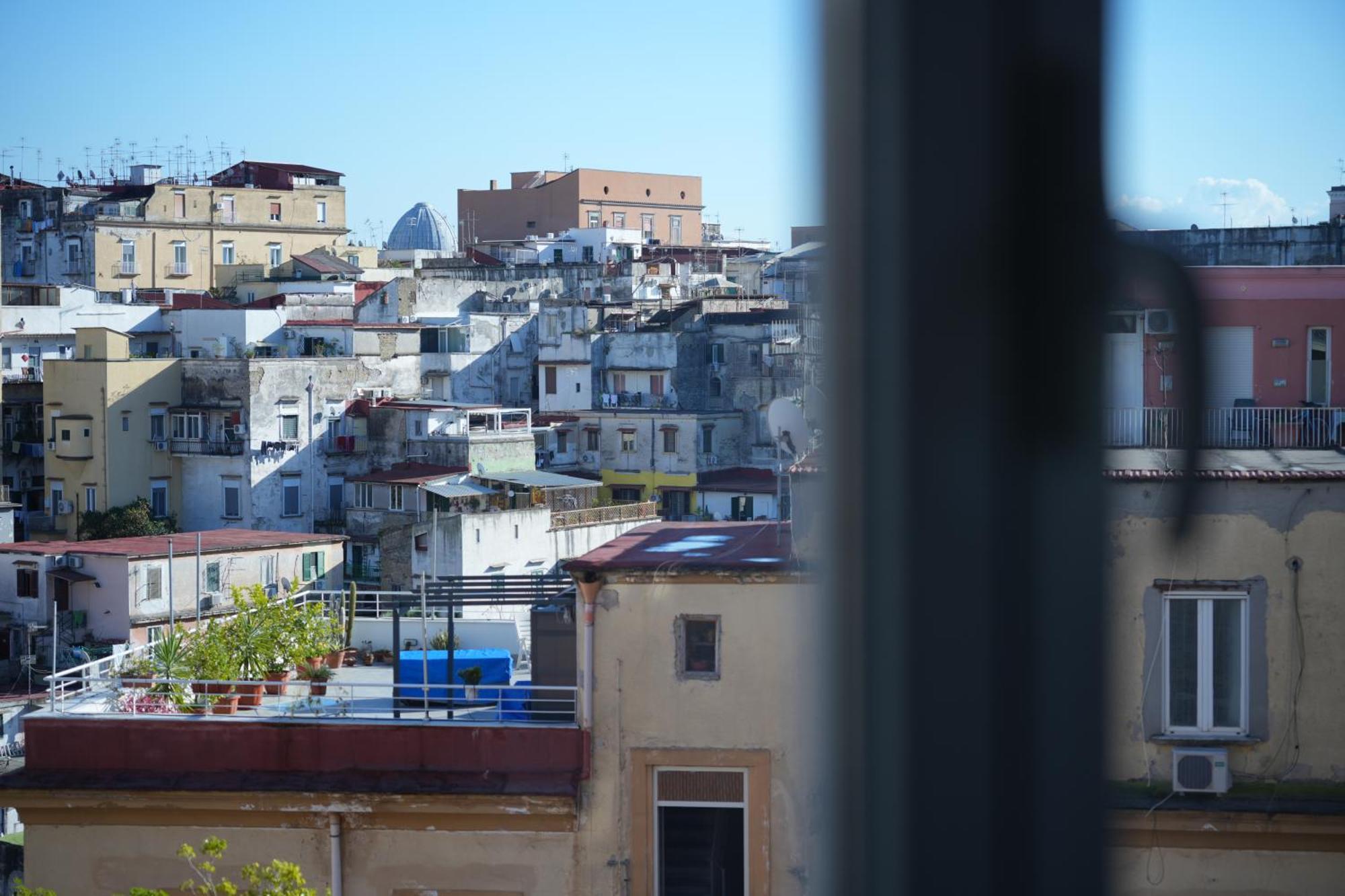 Panorama Vesuvius Affittacamere Guesthouse With Lift Near To Subway In Napoli Center מראה חיצוני תמונה